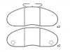 Plaquettes de frein Brake Pad Set:631 420 00 20