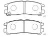 Pastillas de freno Brake Pad Set:1251 0016