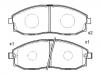Bremsbelagsatz, Scheibenbremse Brake Pad Set:58101-4AA00