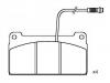 Bremsbelagsatz, Scheibenbremse Brake Pad Set:001 420 91 20