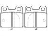 Brake Pad Set:0060 724 237