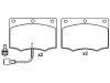 刹车片 Brake Pad Set:78GB-2K0-21-AA