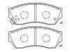 тормозная кладка Brake Pad Set:55200-61880