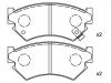 Plaquettes de frein Brake Pad Set:72519-3040