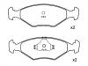 Bremsbelagsatz, Scheibenbremse Brake Pad Set:305 698 151-5