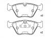 тормозная кладка Brake Pad Set:34 11 6 761 278