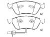 тормозная кладка Brake Pad Set:4E0 698 151