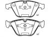 Bremsbelagsatz, Scheibenbremse Brake Pad Set:34 11 6 764 540