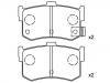 Bremsbelagsatz, Scheibenbremse Brake Pad Set:43022-SG9-000