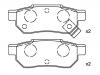 刹车片 Brake Pad Set:43022-ST3-E00