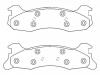 刹车片 Brake Pad Set:D343-7124A