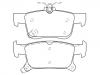 Bremsbelagsatz, Scheibenbremse Brake Pad Set:23145352