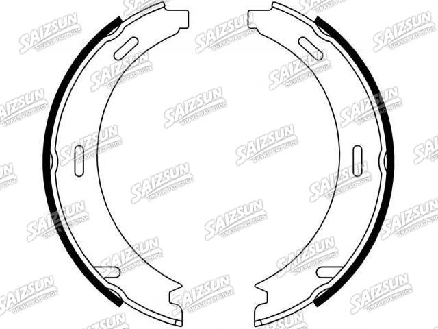 Brake Shoe Set Brake Shoe Set:124 420 07 20