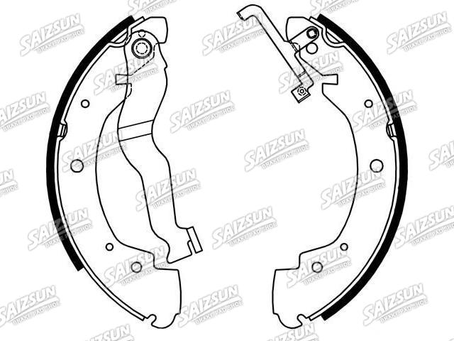 Brake Shoe Set Brake Shoe Set:701 698 525 A