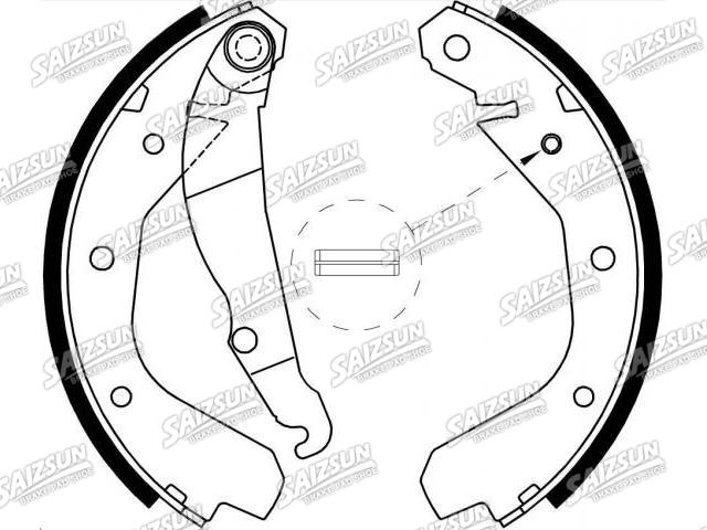 Brake Shoe Set Brake Shoe Set:1605 689