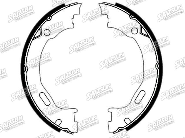 Brake Shoe Set Brake Shoe Set:163 420 02 20