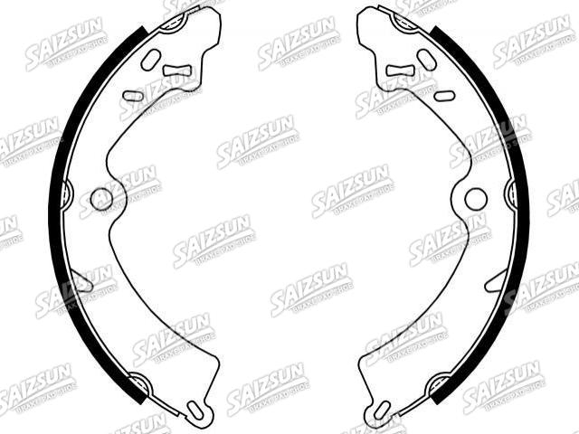 Brake Shoe Set Brake Shoe Set:53210-83040