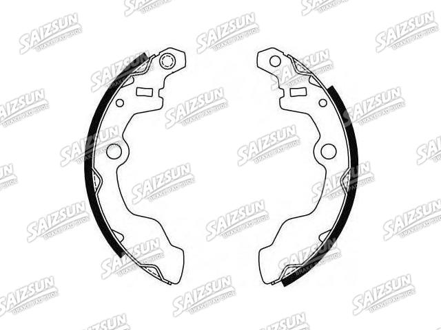 Brake Shoe Set Brake Shoe Set:53820-70B00