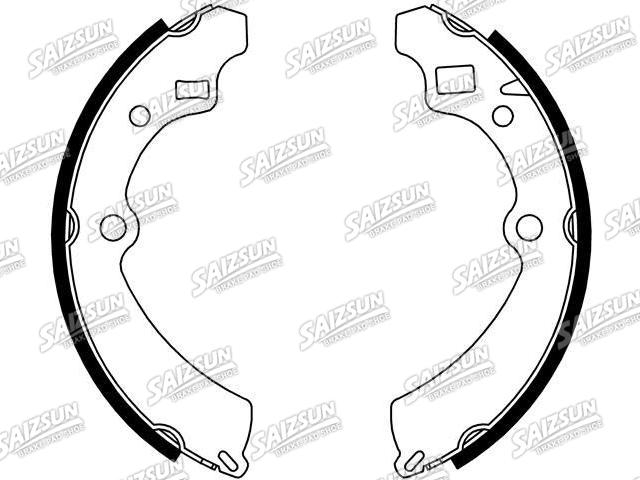 Brake Shoe Set Brake Shoe Set:53201-70A12