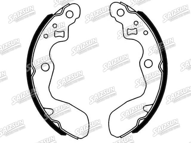 Brake Shoe Set Brake Shoe Set:1A03-26-38Z