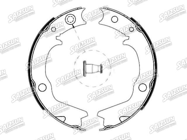 Brake Shoe Set Brake Shoe Set:MB668906