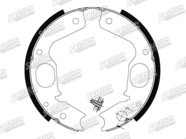 Brake Shoe Set Brake Shoe Set:MB618914