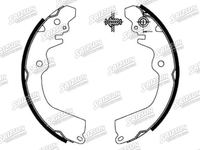 Brake Shoe Set Brake Shoe Set:MB699336