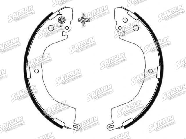Brake Shoe Set Brake Shoe Set:MB618782