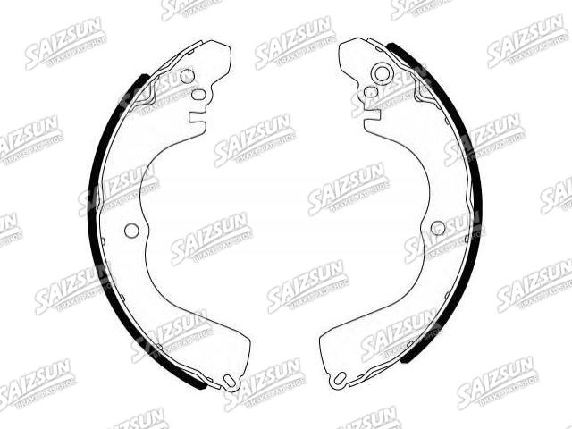 Brake Shoe Set Brake Shoe Set:MR289625
