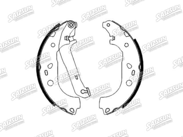 Brake Shoe Set Brake Shoe Set:MB058847