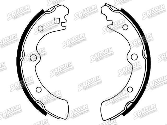 Brake Shoe Set Brake Shoe Set:43153-SA2-003