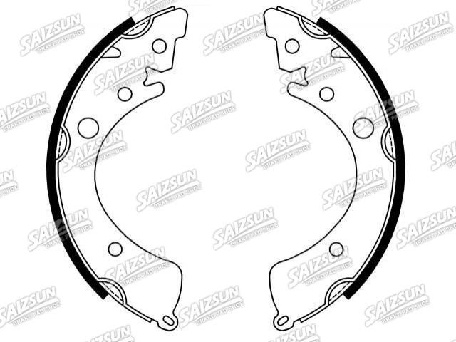 Brake Shoe Set Brake Shoe Set:43153-SB6-003