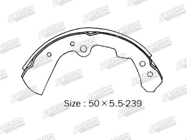 Brake Shoe Set Brake Shoe Set:41060-R8025