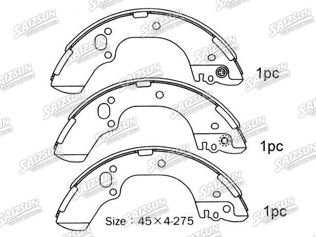 Brake Shoe Set Brake Shoe Set:NN4043