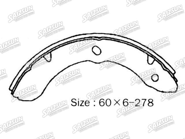 Brake Shoe Set Brake Shoe Set:NR4036