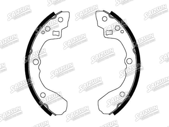 Brake Shoe Set Brake Shoe Set:B092-26-310