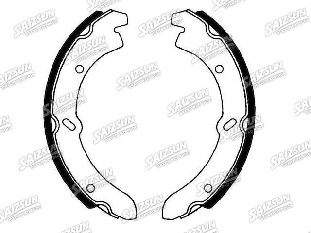 Brake Shoe Set Brake Shoe Set:WD37-26-310