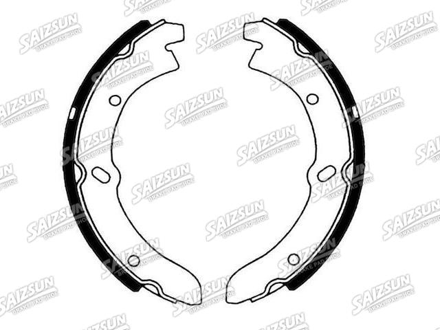 Brake Shoe Set Brake Shoe Set:W025-26-310