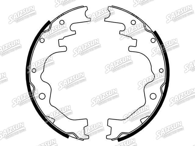 Brake Shoe Set Brake Shoe Set:LAY1-26-38ZA