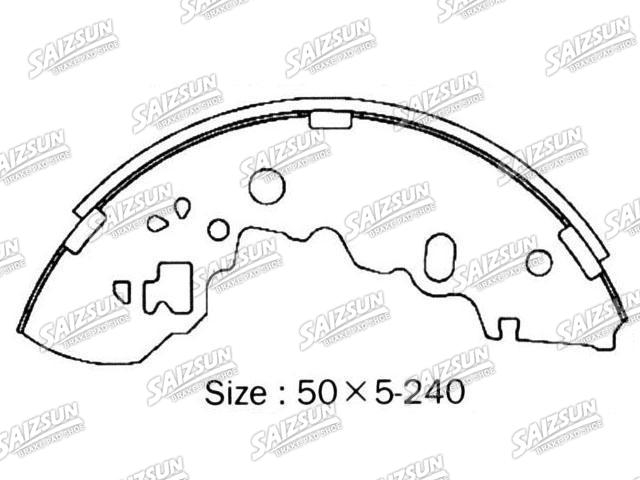 Brake Shoe Set Brake Shoe Set:NN3584