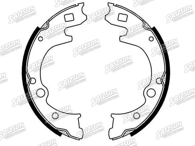Brake Shoe Set Brake Shoe Set:S085-26-330