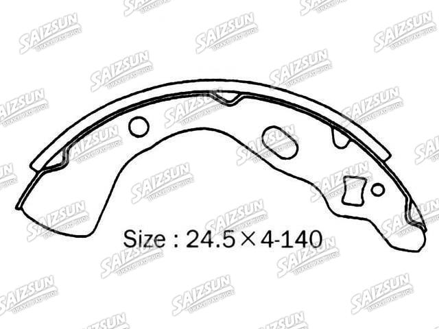 Brake Shoe Set Brake Shoe Set:NR3535