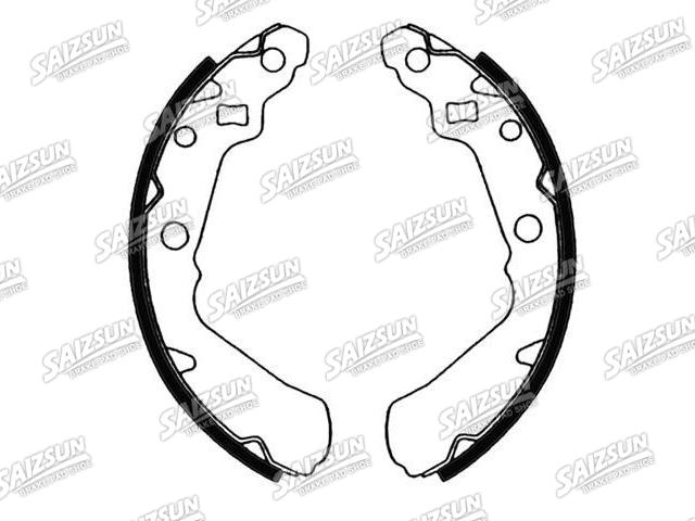 Brake Shoe Set Brake Shoe Set:04495-87206-000