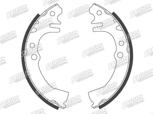 Brake Shoe Set Brake Shoe Set:04495-87204-000