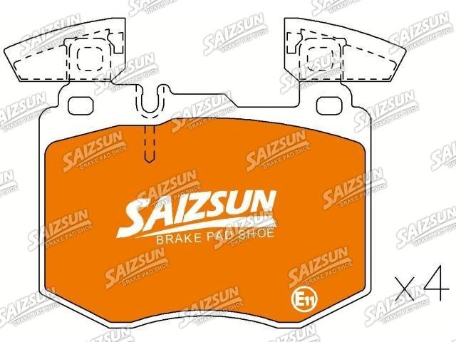 тормозная кладка Brake Pad Set:000 420 65 02