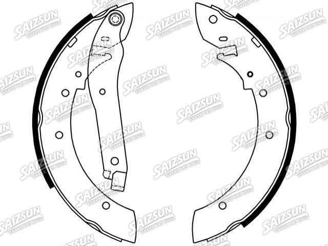 Brake Shoe Set Brake Shoe Set:4241.52