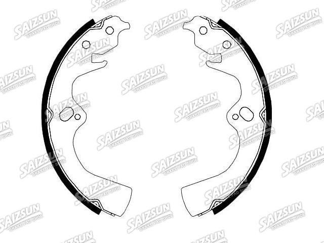 Brake Shoe Set Brake Shoe Set:0K045-26-38Z
