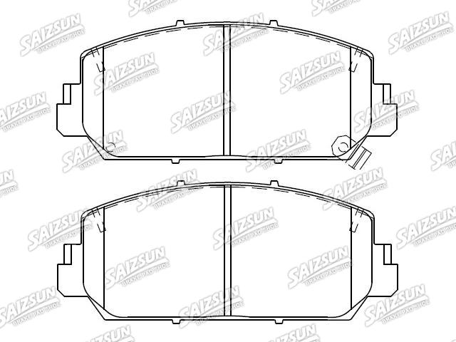 тормозная кладка Brake Pad Set:45022-T3R-A01