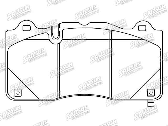 тормозная кладка Brake Pad Set:23337277