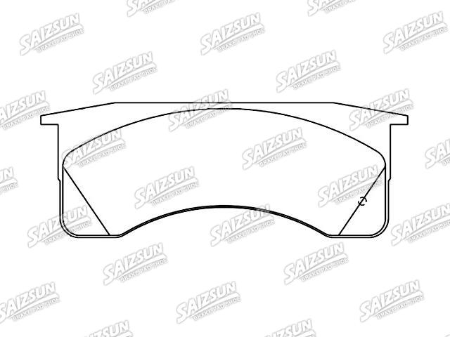 тормозная кладка Brake Pad Set:FC4Z-2001-G